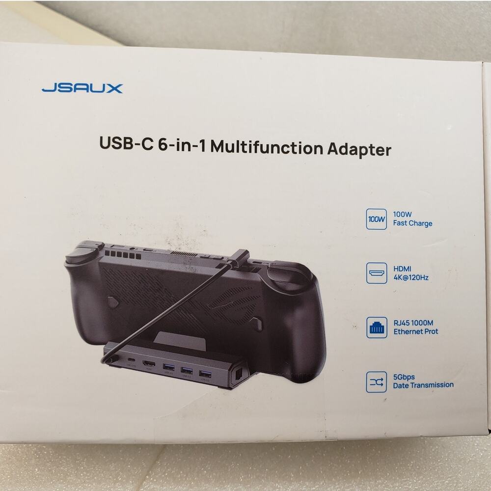 JSAUX 6-in-1 Multifunction USB-C Docking Station